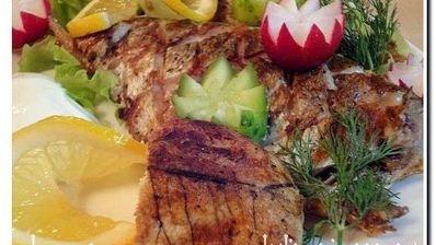 рыба на гриле