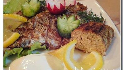 рыба на гриле