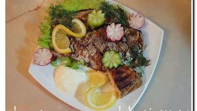 рыба на гриле