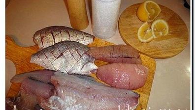 рыба на гриле