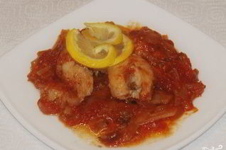 Рыба заливная в томате