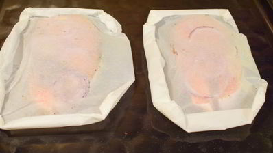 семга в клюквенном соусе