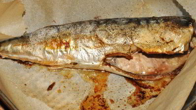 скумбрия запеченная в духовке