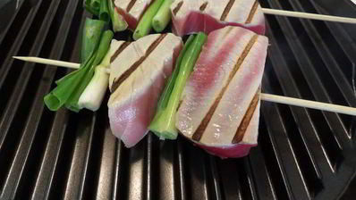 тунец кусияки под соусом тарэ