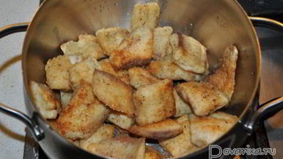 тушеное филе тилапии