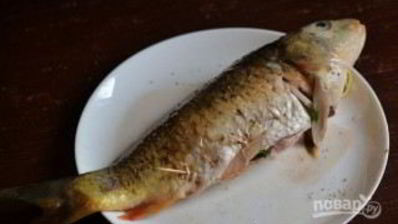 запекание карпа в духовке