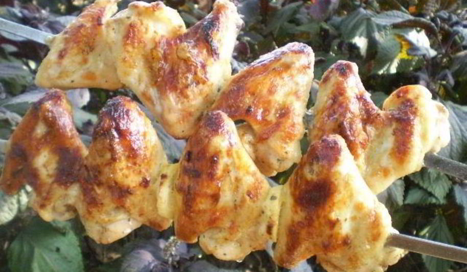 Рецепт куриного шашлыка на кефире
