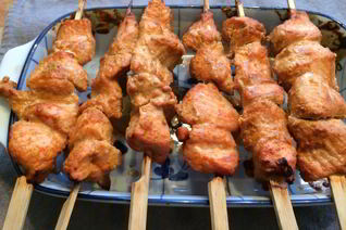 Шашлычки-тандури из индейки