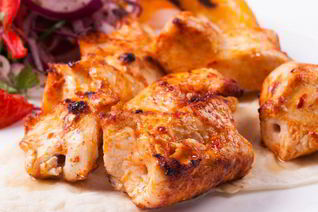 Шашлык из курицы на пиве