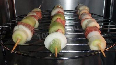 шашлык из лосося