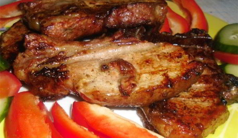 Рецепт шашлыка из ребрышек свиных