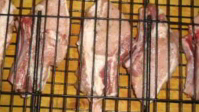 шашлык из ребрышек свиных