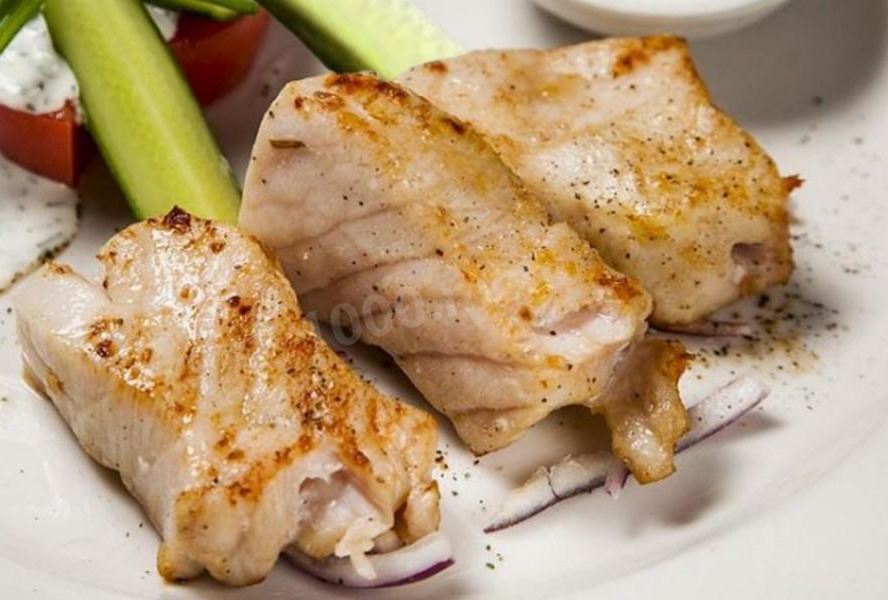 Шашлык из севрюги