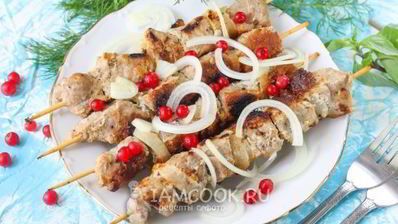 шашлык из свинины в мультиварке