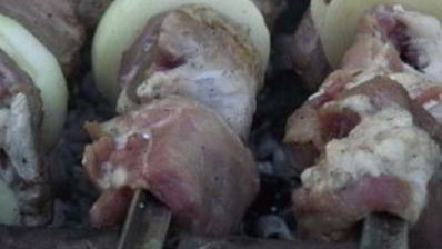 шашлык из телятины по-грузински