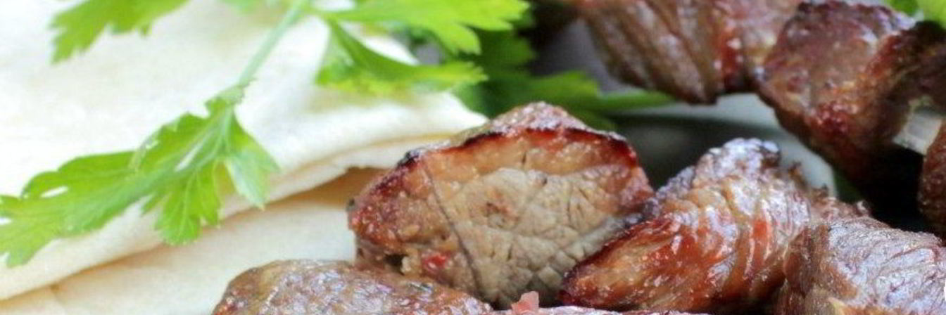 Шашлык из телятины в пиве