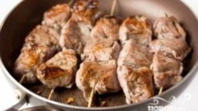 шашлык на шпажках в духовке