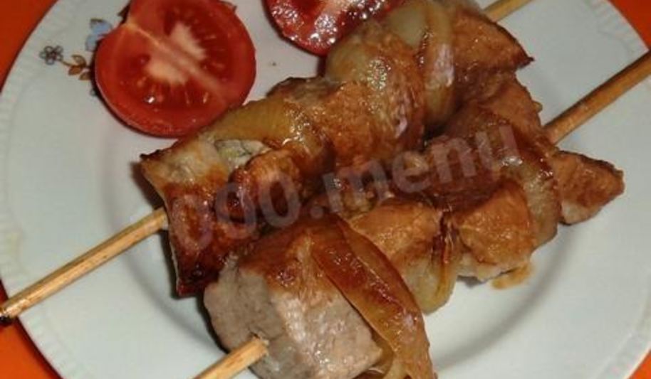 Рецепт шашлыка на сковороде