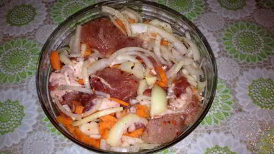 шашлык в мультиварке из свинины