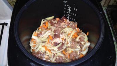 шашлык в мультиварке из свинины