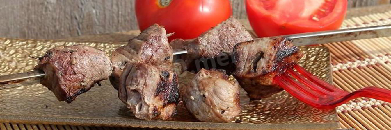 Сочный шашлык из говядины
