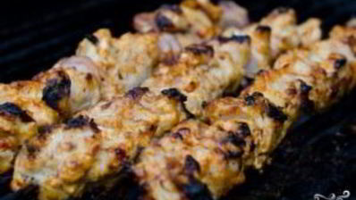 сочный шашлык из куриной грудки