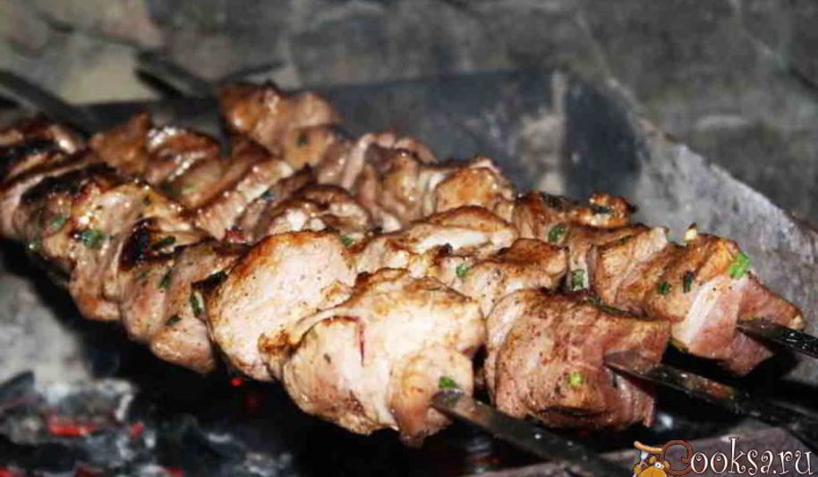 Рецепт сочного шашлыка из свиной шеи