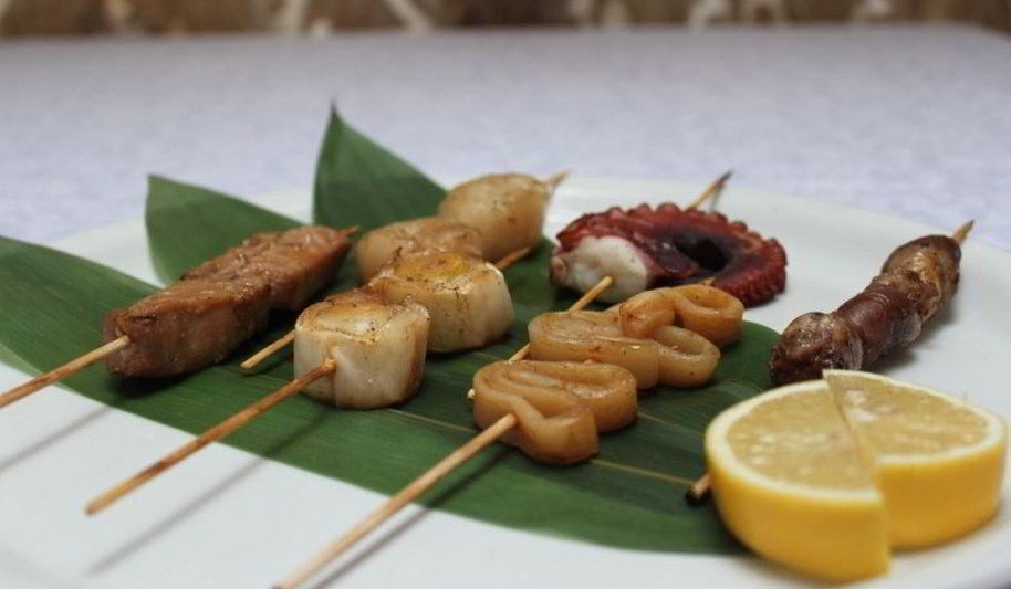 Рецепт японских шашлычков якитори