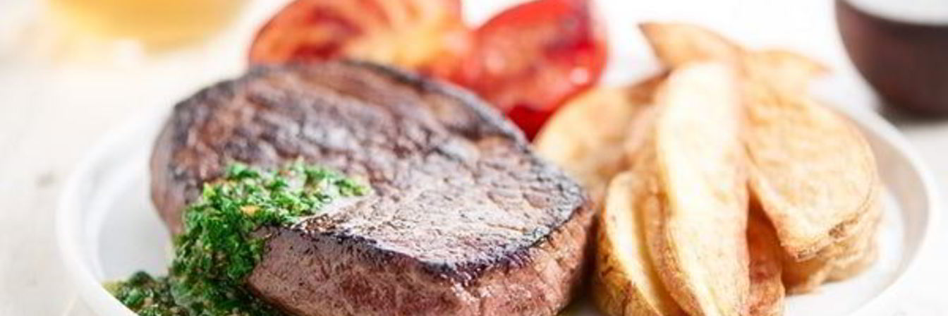 Чимичурри стейк