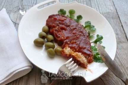 Стейк акулы по-итальянски