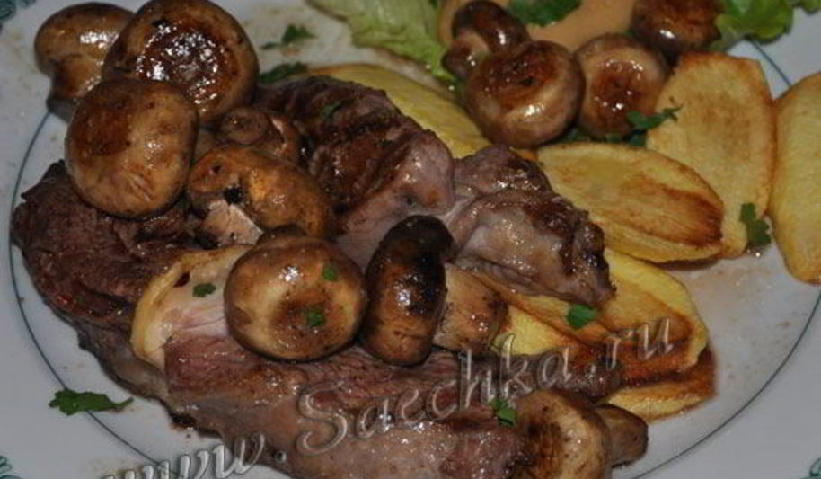 Рецепт стейка из говядины