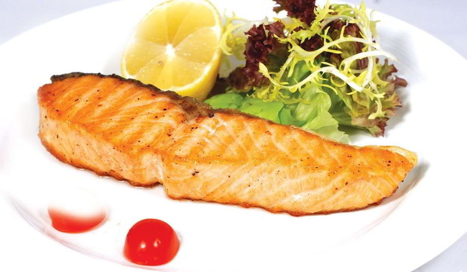 Рецепт стейка из лосося на сковороде