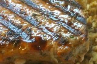 Стейк из тунца с маринадом