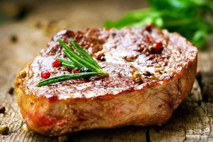 Стейк по-французски