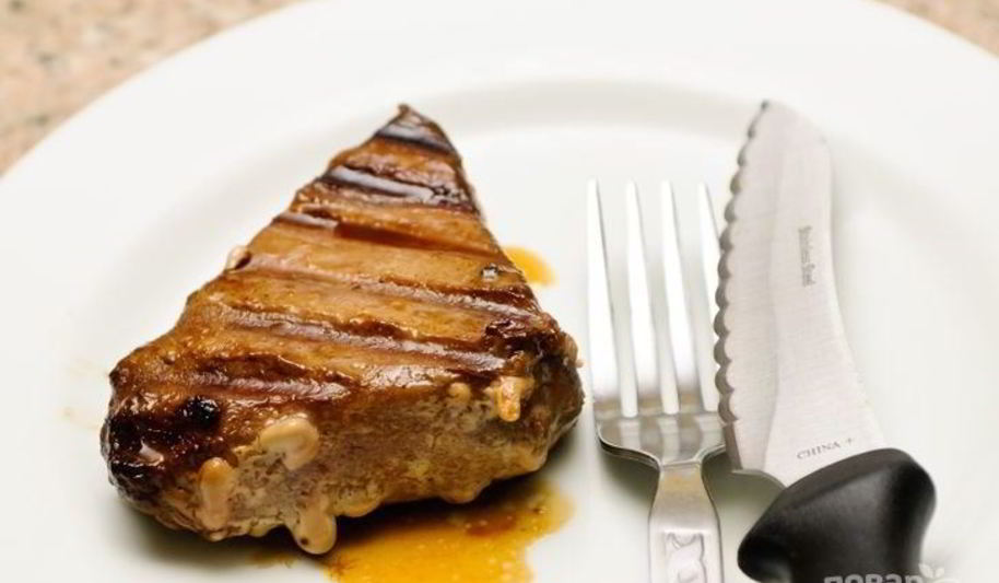 Рецепт стейка тунца