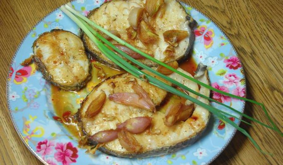 Рецепт стейков из белой рыбы в соусе терияки