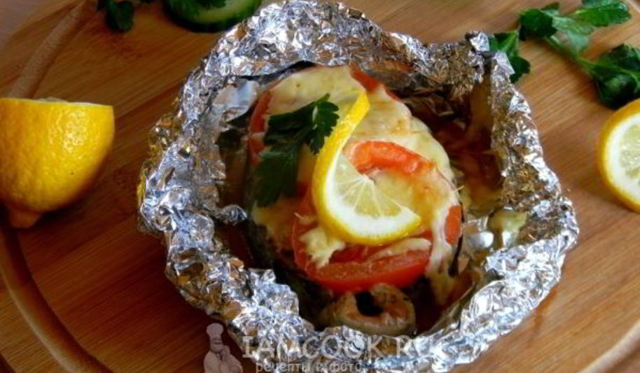 Рецепт стейков кеты в духовке