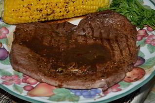 Стейки в бальзамической глазури