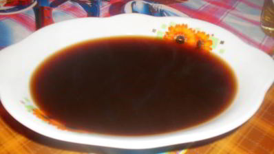 свиные стейки под соусом с запеченым картофелем