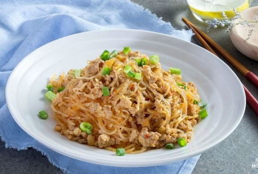 Стеклянная лапша со свининой