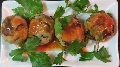 баклажанные тефтельки