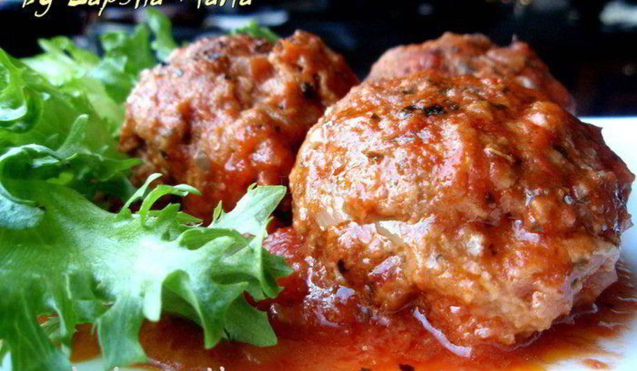 Рецепт говяжьих тефтелей с фасолью и моцареллой