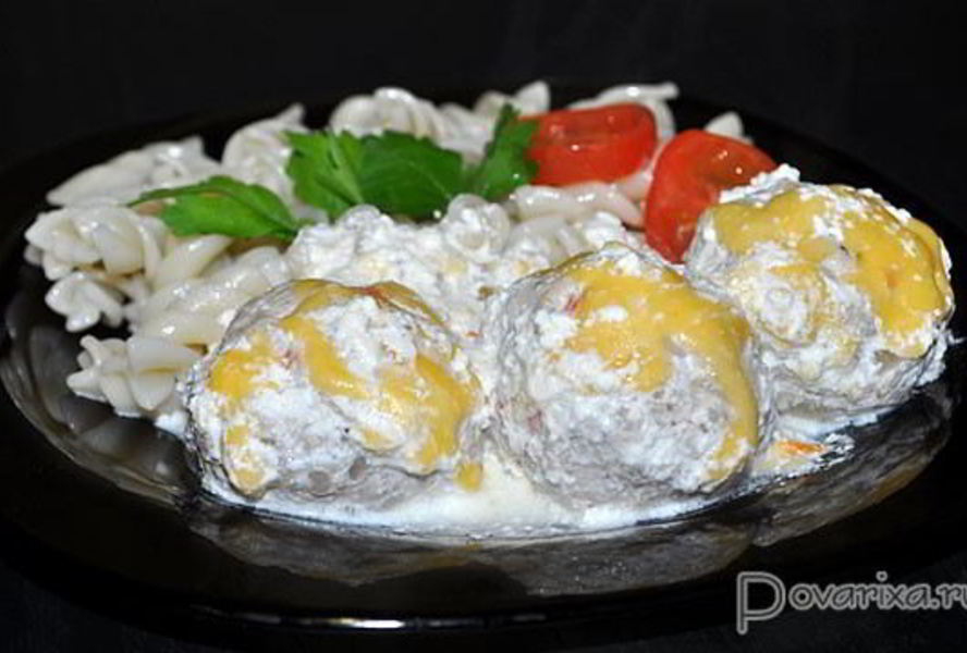 Куриные тефтели со сладким перцем