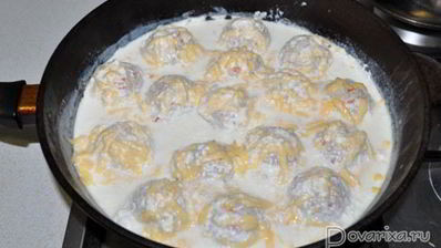 куриные тефтели со сладким перцем