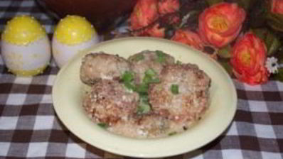 куриные тефтели в сметанном соусе