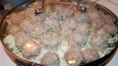 рисовые тефтели