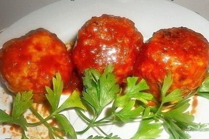 Тефтели из красной рыбы