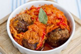 Тефтели по-гречески