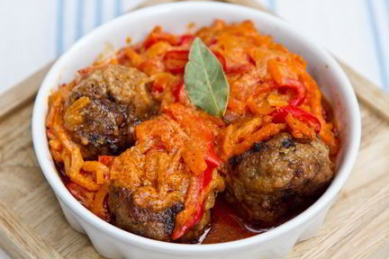 Тефтели по-гречески