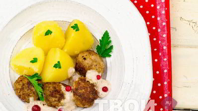 тефтели с подливкой